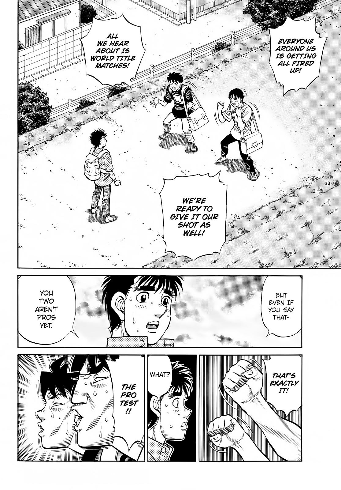 Hajime no Ippo Chapter 1416 — page 4