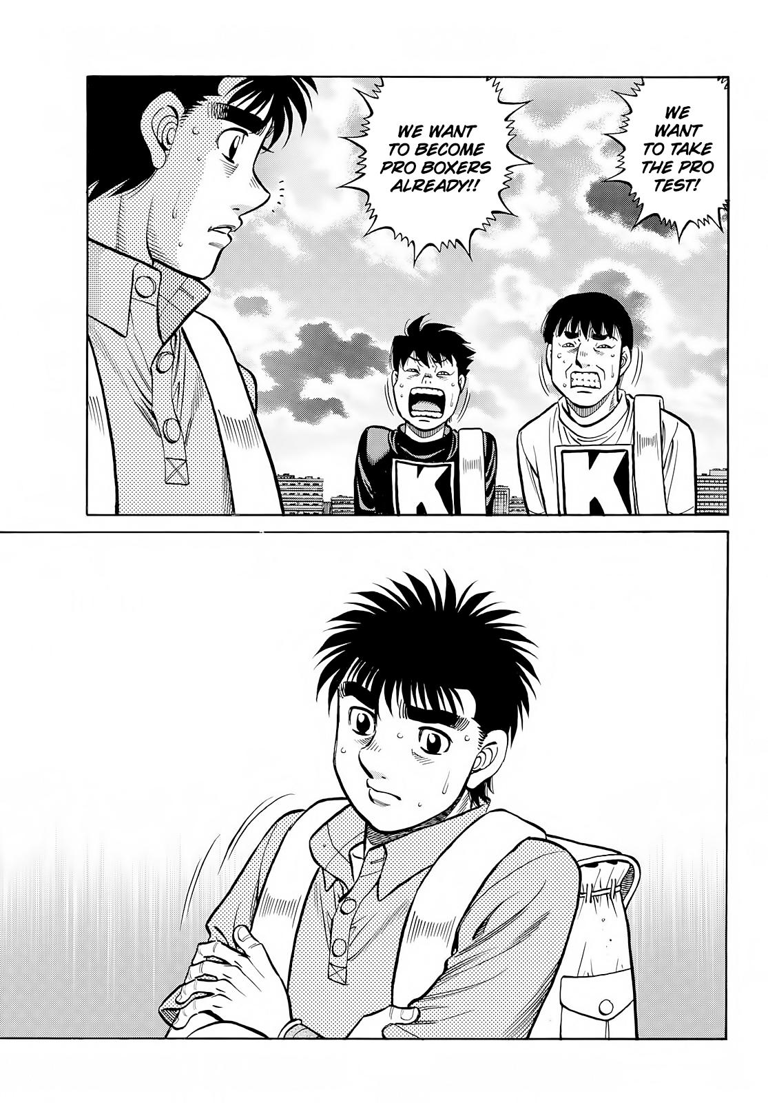 Hajime no Ippo Chapter 1416 — page 5