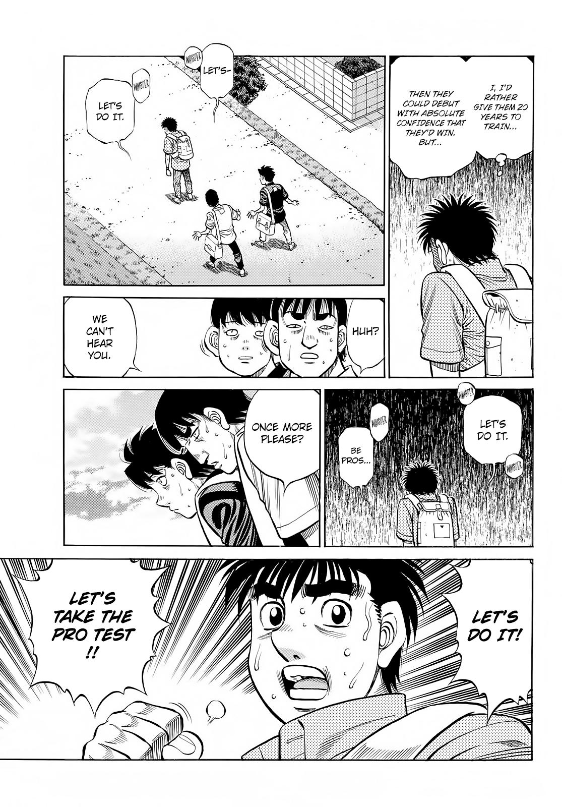 Hajime no Ippo Chapter 1416 — page 7