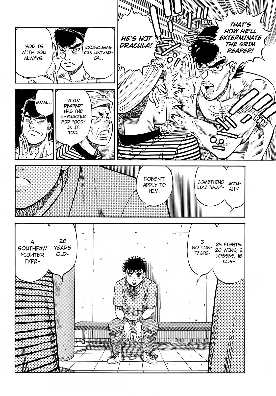 Hajime no Ippo Chapter 1418 — page 4