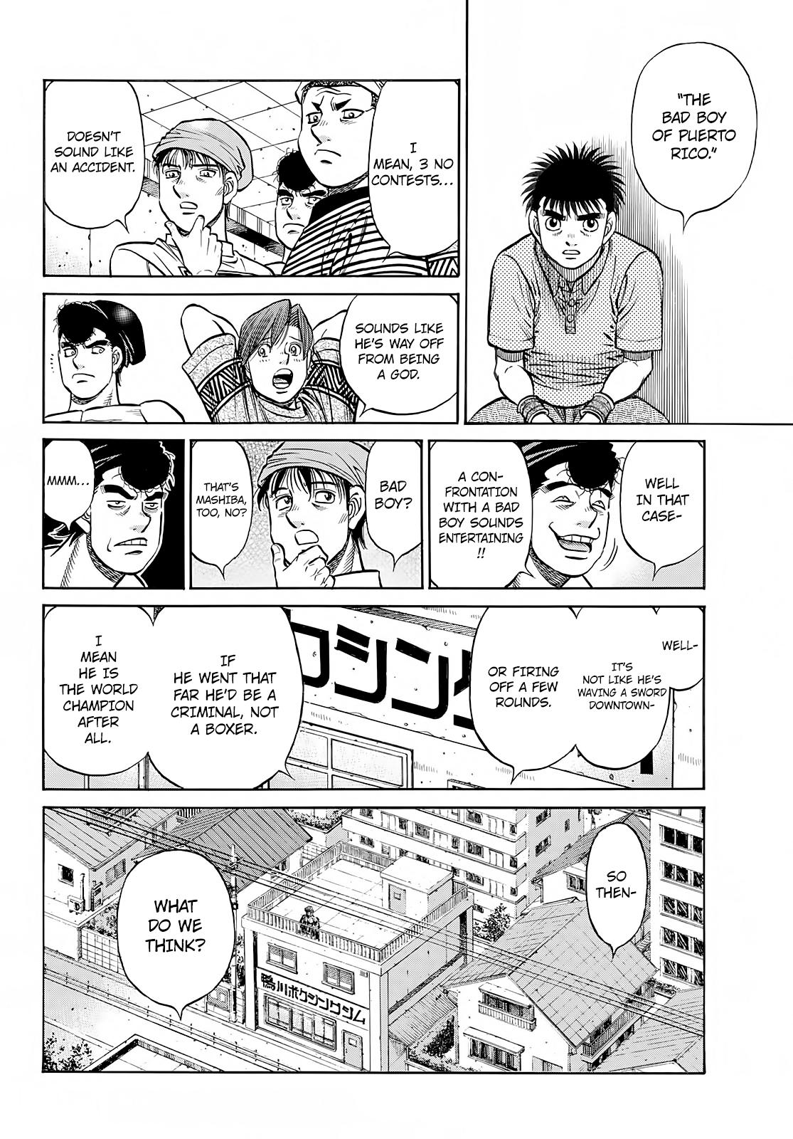 Hajime no Ippo Chapter 1418 — page 6