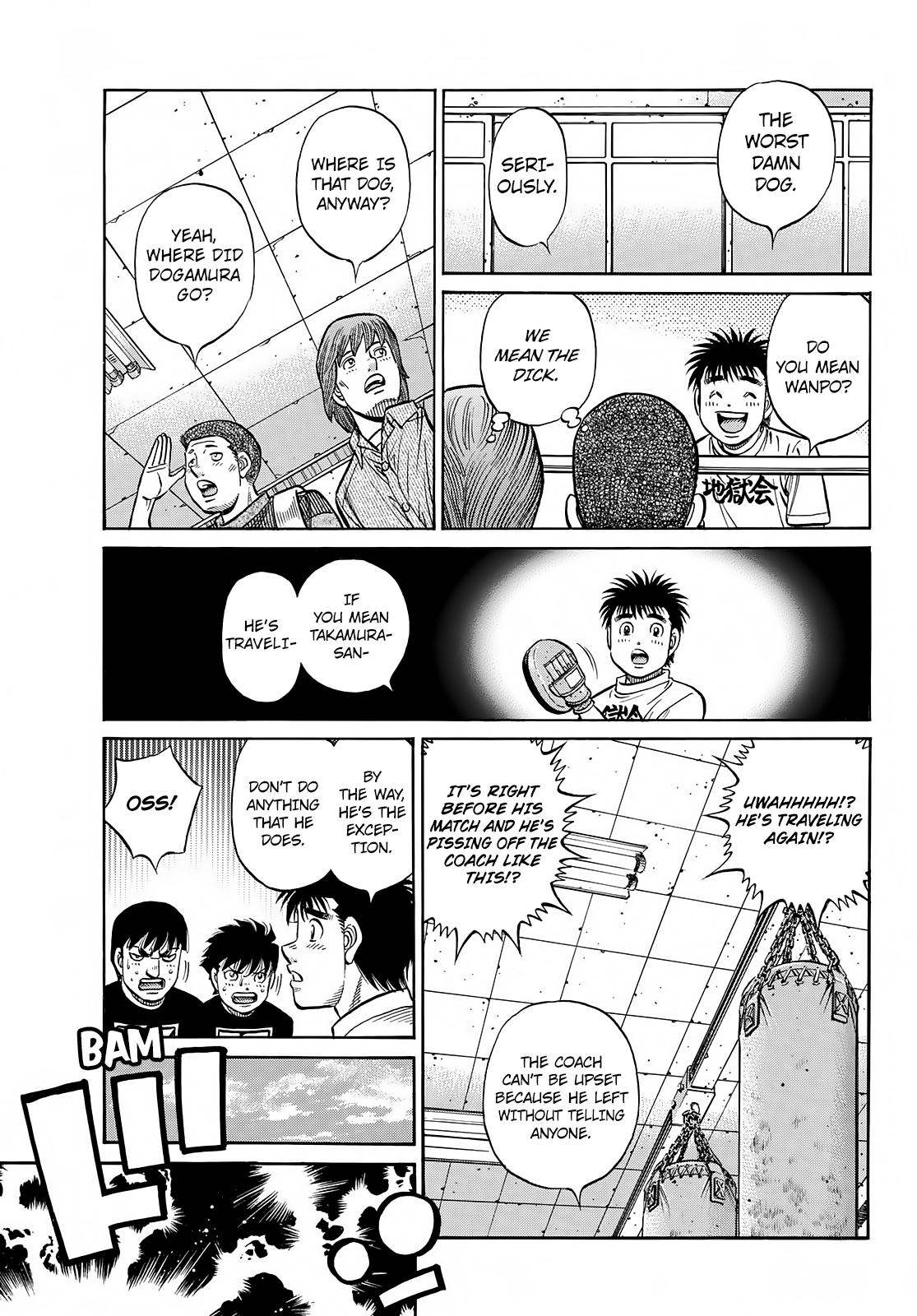 Hajime no Ippo Chapter 1423 — page 6