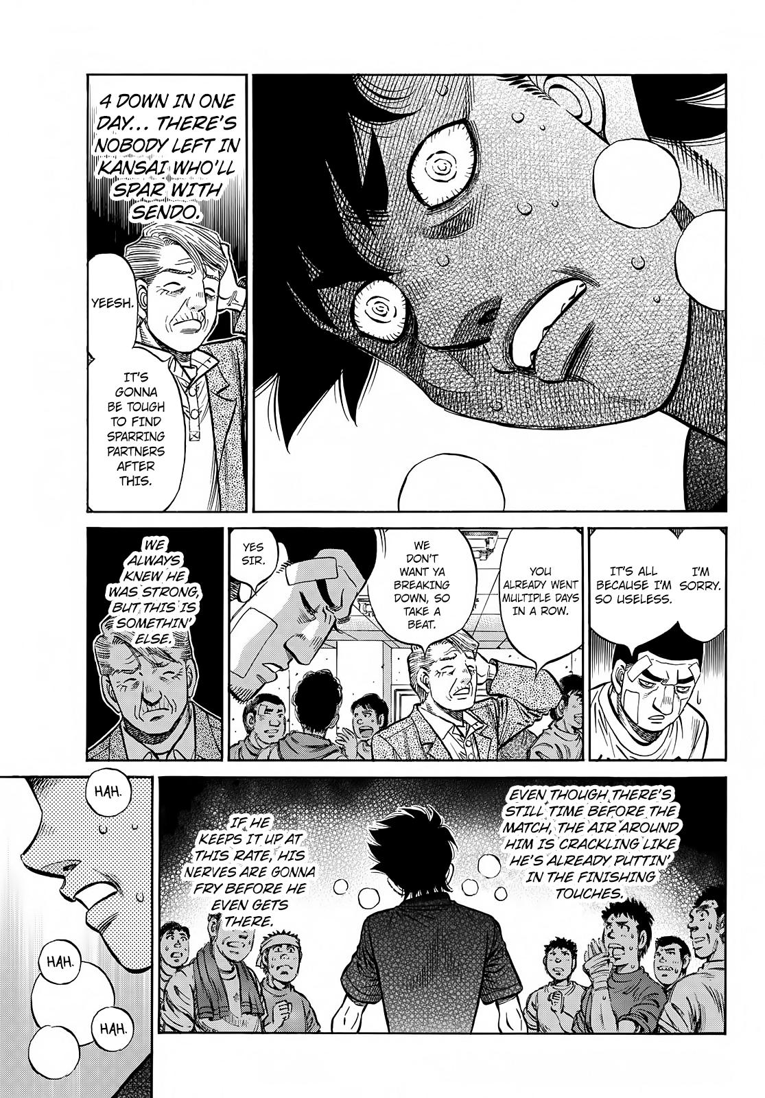 Hajime no Ippo Chapter 1423 — page 8