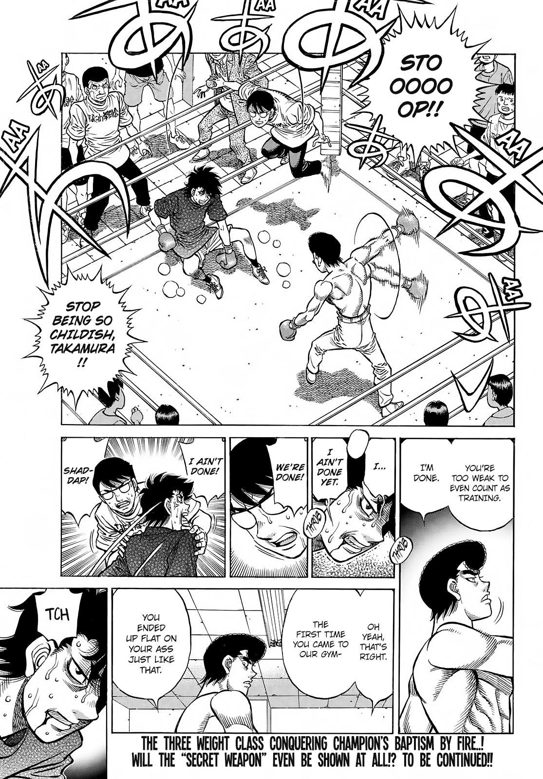 Hajime no Ippo Chapter 1424 — page 11