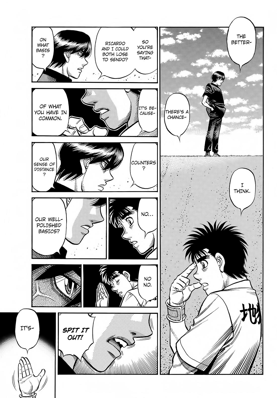 Hajime no Ippo Chapter 1427 — page 8