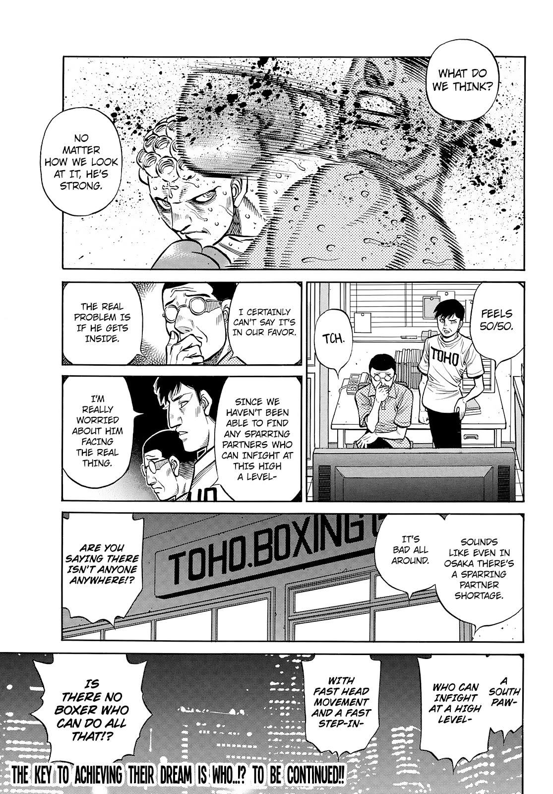 Hajime no Ippo Chapter 1431 — page 15