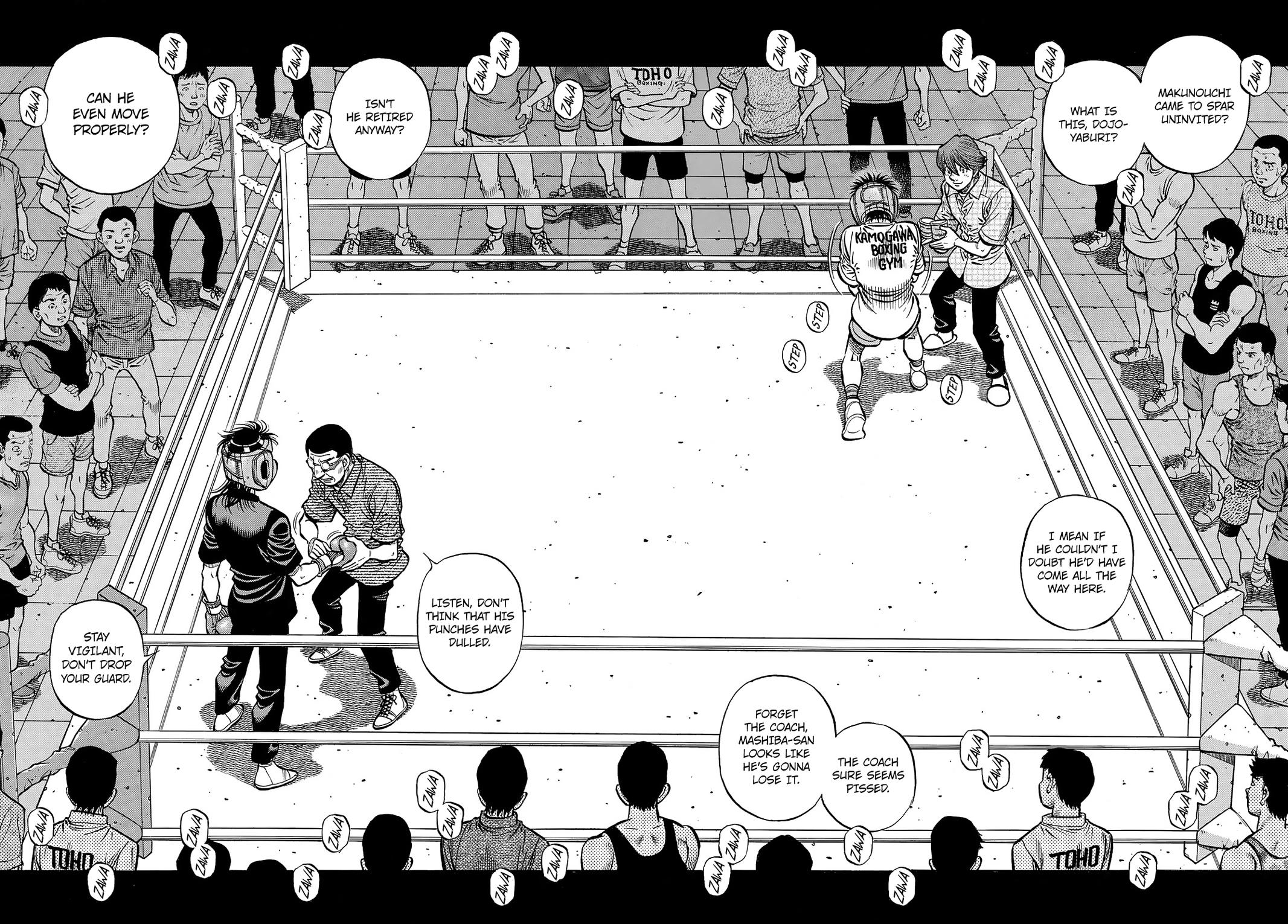 Hajime no Ippo Chapter 1435 — page 2