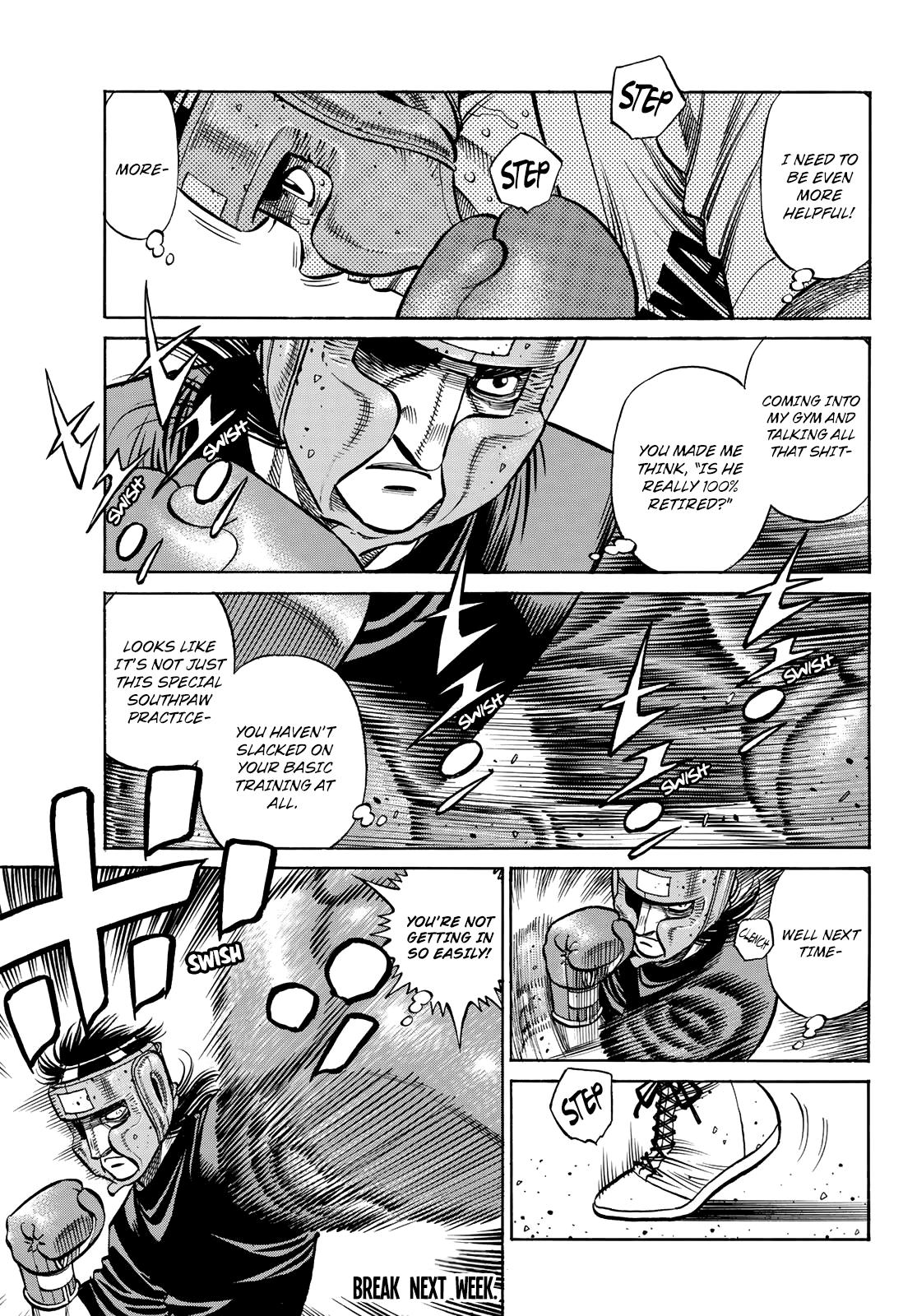 Hajime no Ippo Chapter 1436 — page 6