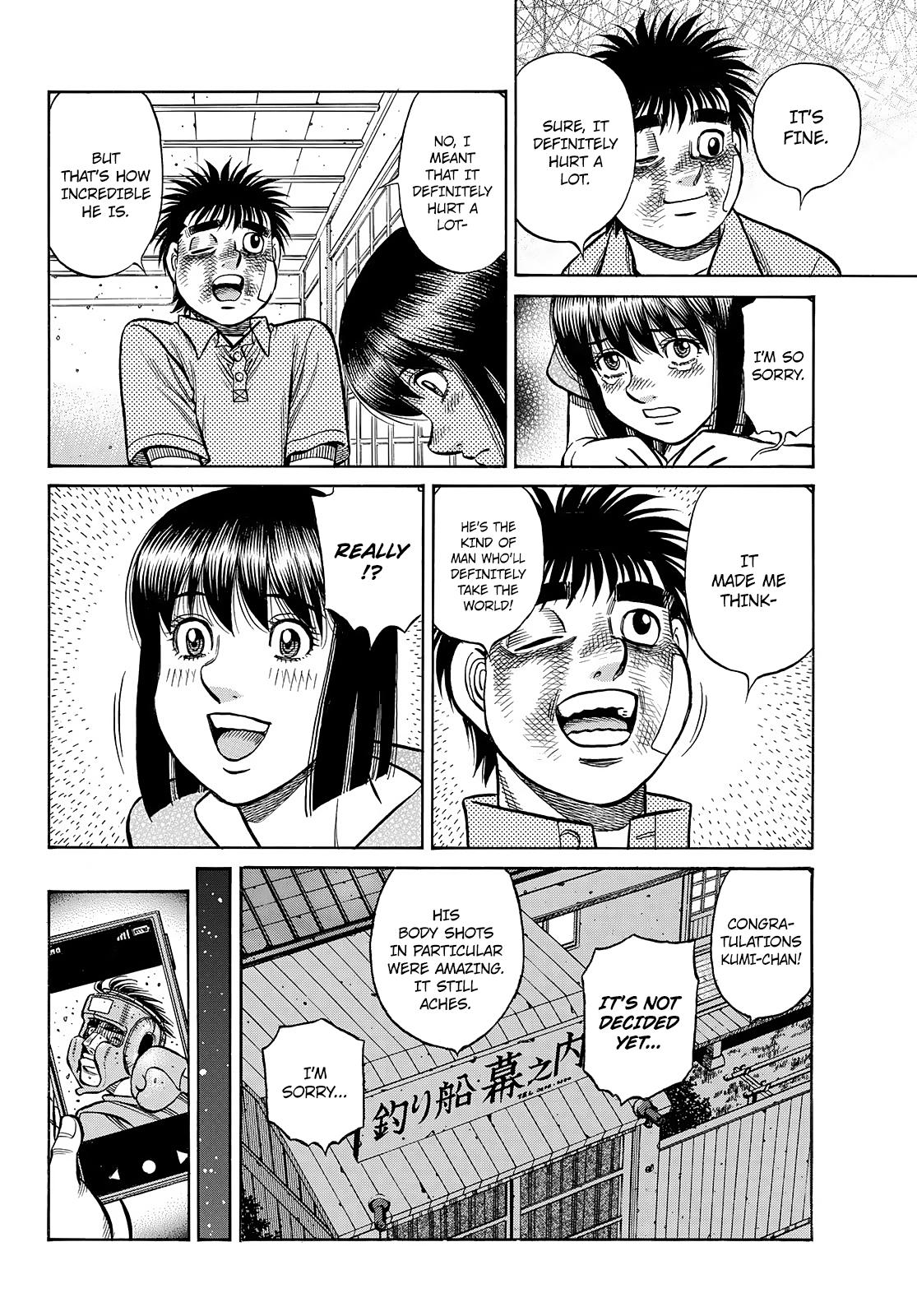 Hajime no Ippo Chapter 1440 — page 15