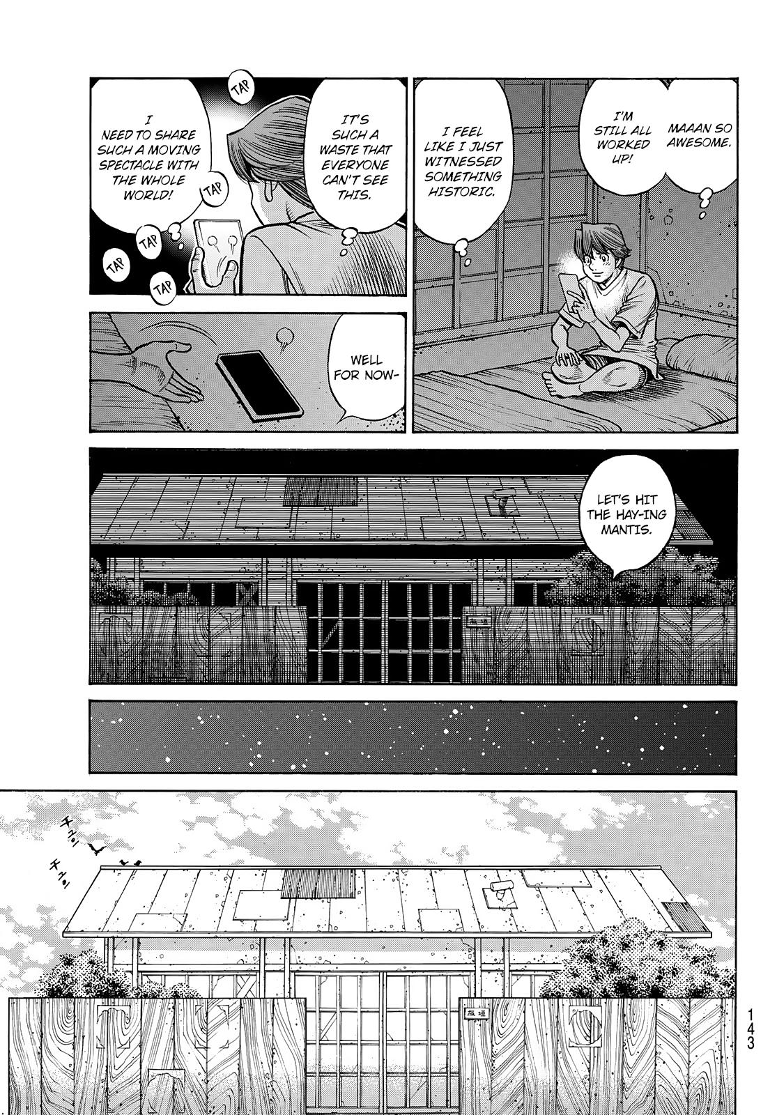 Hajime no Ippo Chapter 1440 — page 16