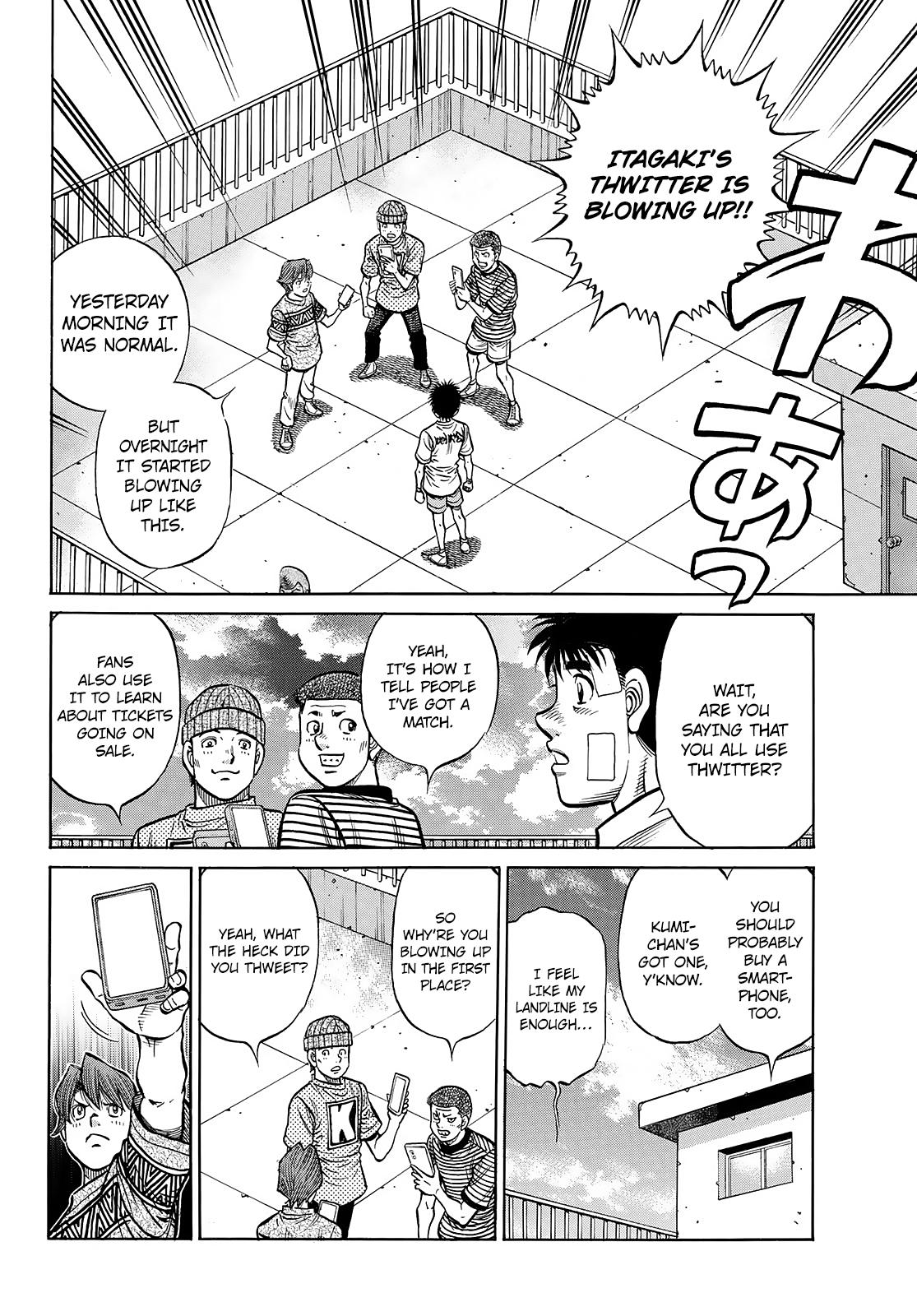 Hajime no Ippo Chapter 1441 — page 4