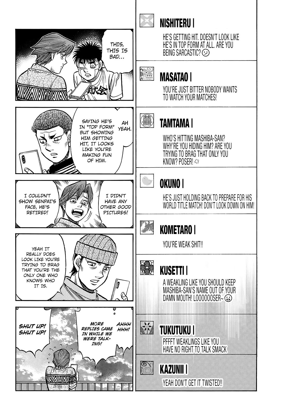 Hajime no Ippo Chapter 1441 — page 6