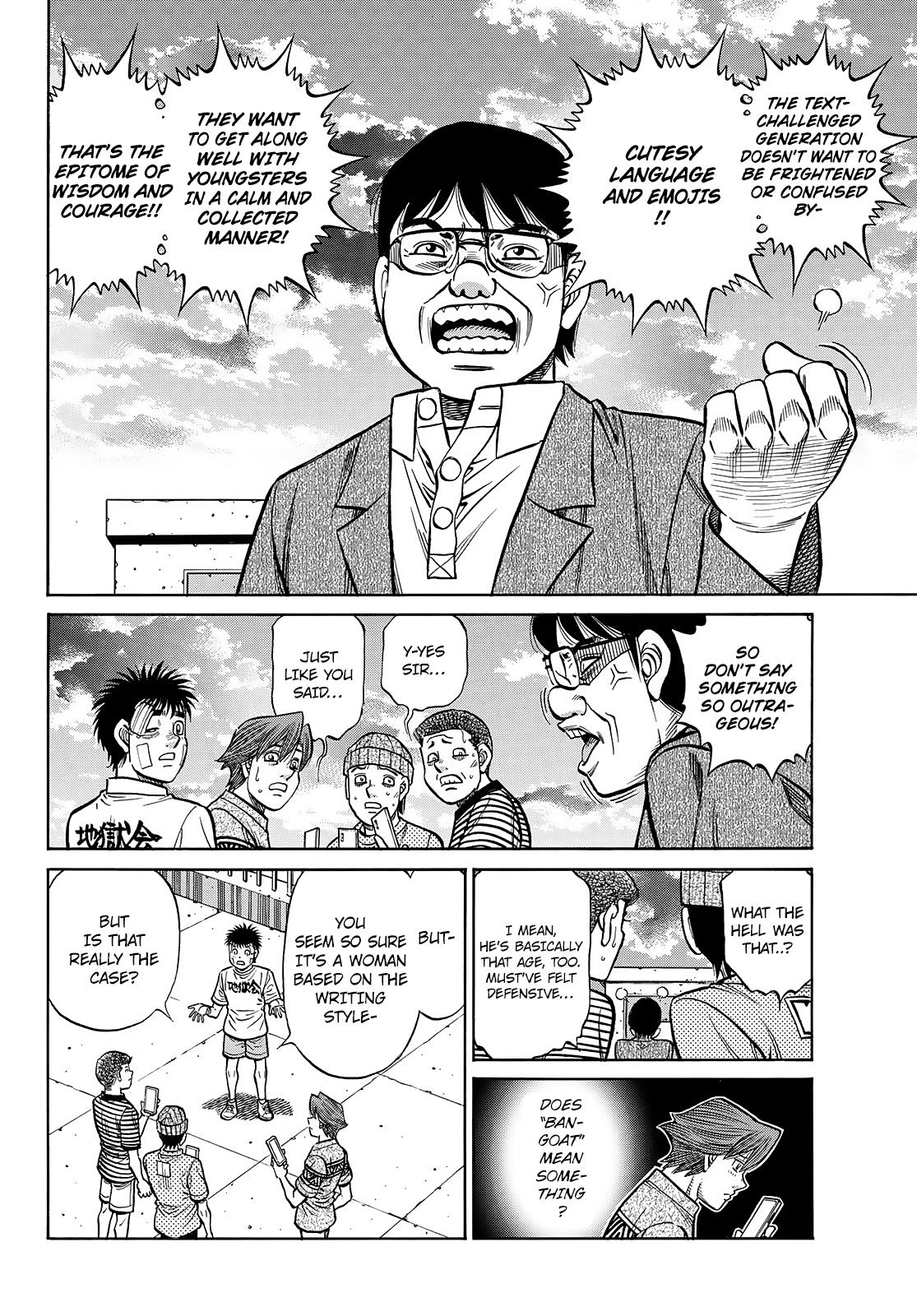 Hajime no Ippo Chapter 1441 — page 8