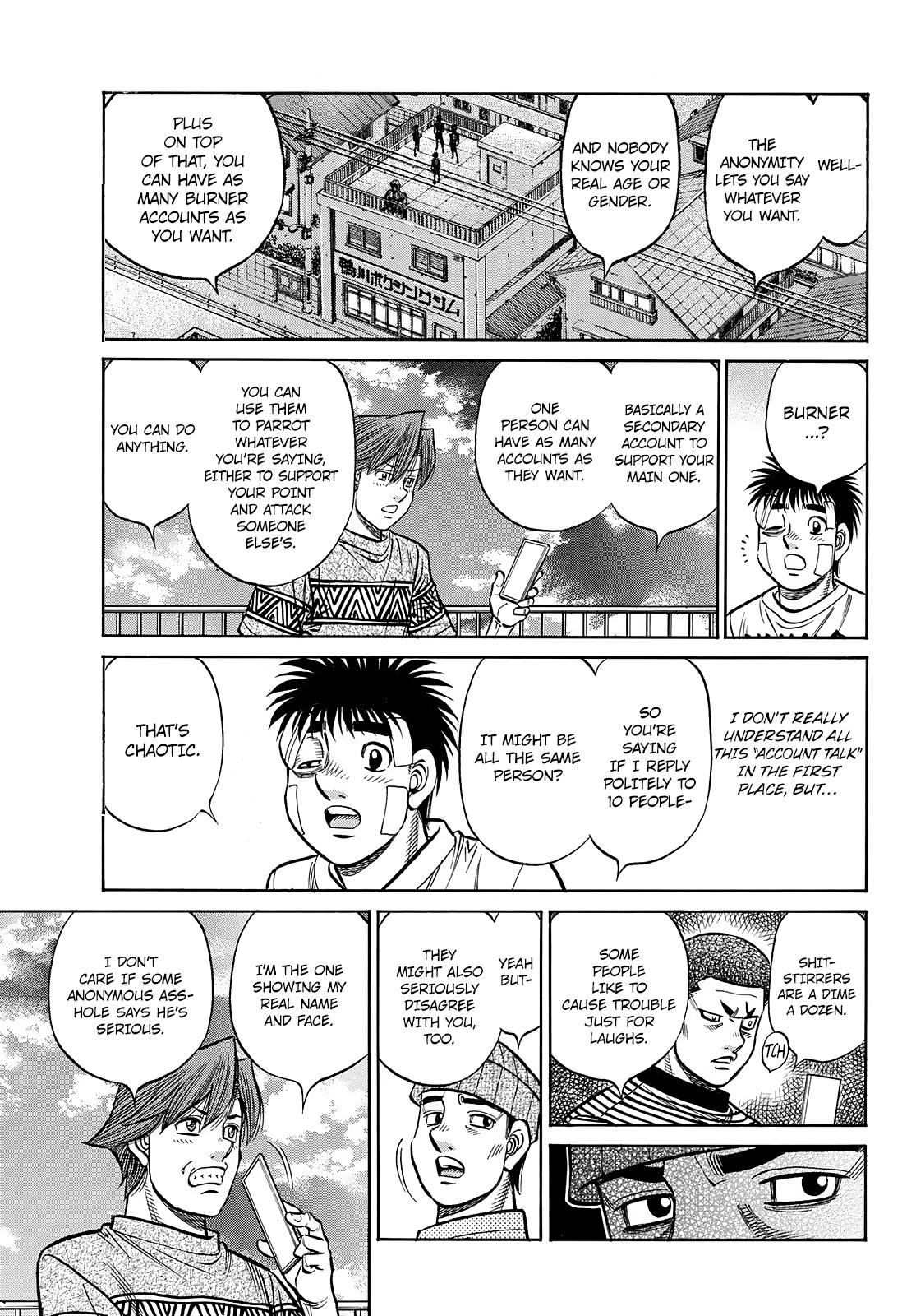 Hajime no Ippo Chapter 1441 — page 9