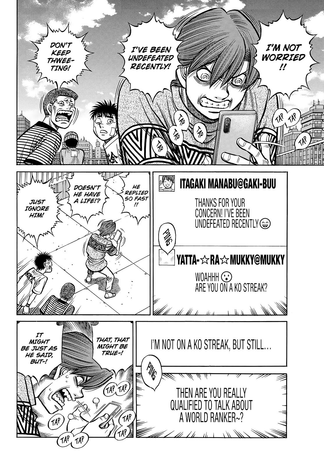 Hajime no Ippo Chapter 1442 — page 4