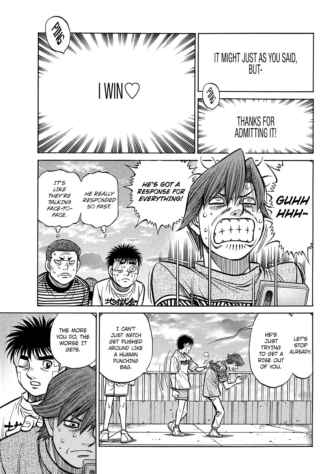 Hajime no Ippo Chapter 1442 — page 5