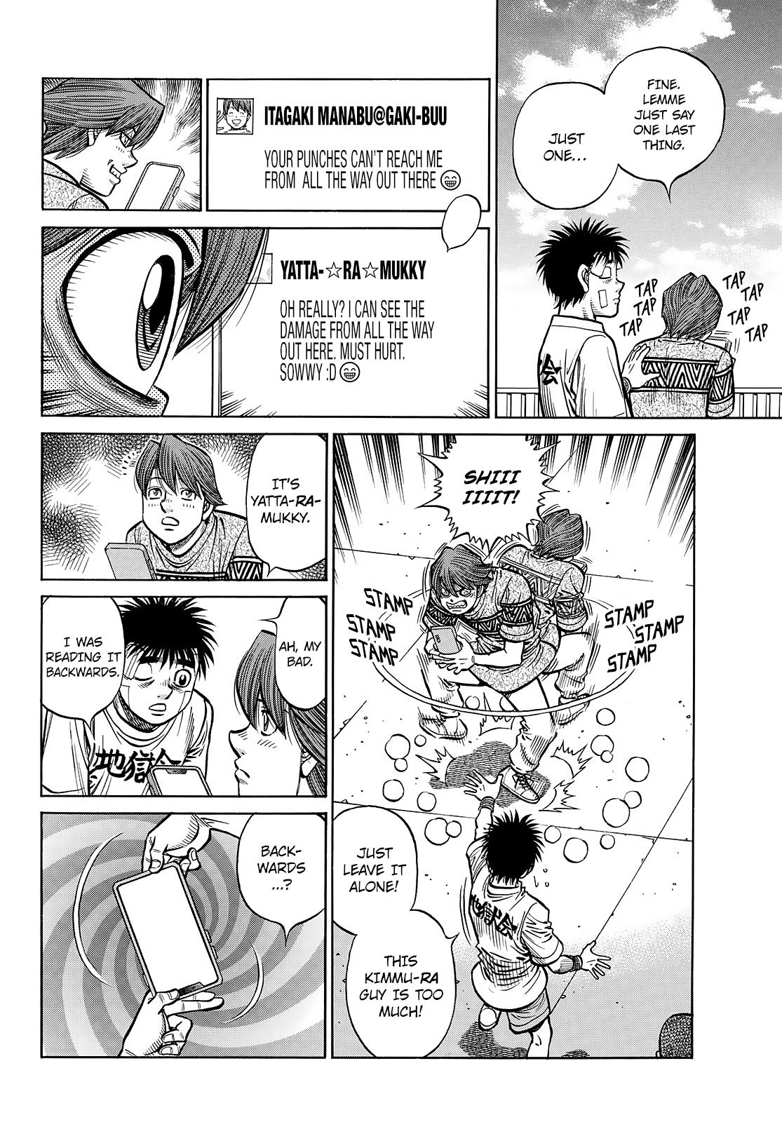 Hajime no Ippo Chapter 1442 — page 6