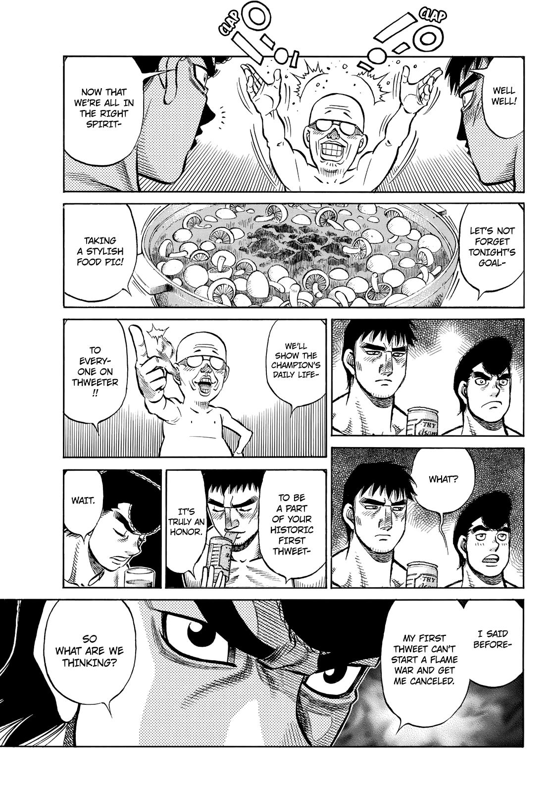 Hajime no Ippo Chapter 1443 — page 3