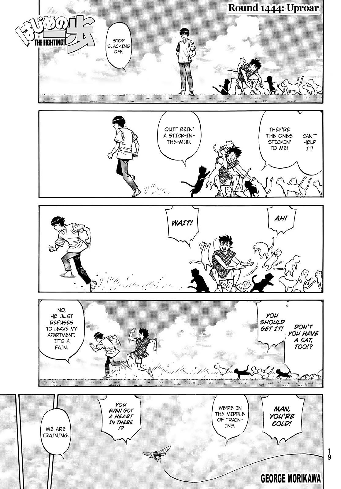 Hajime no Ippo Chapter 1444 — page 3