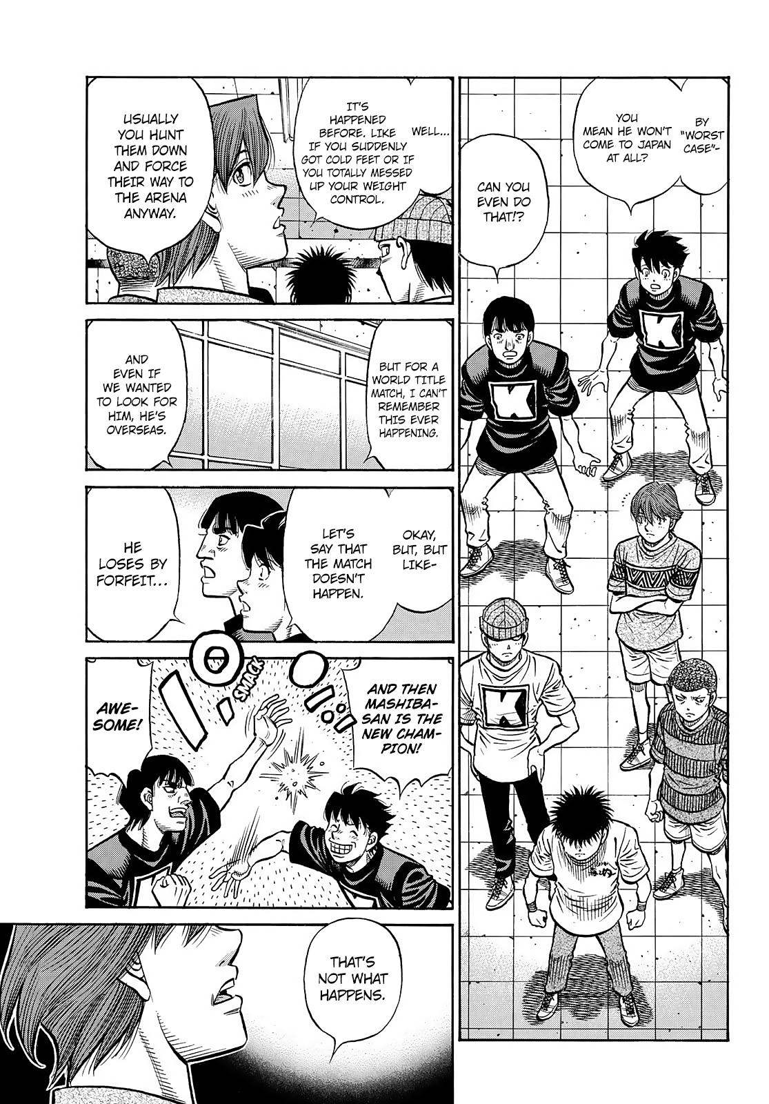 Hajime no Ippo Chapter 1444 — page 9