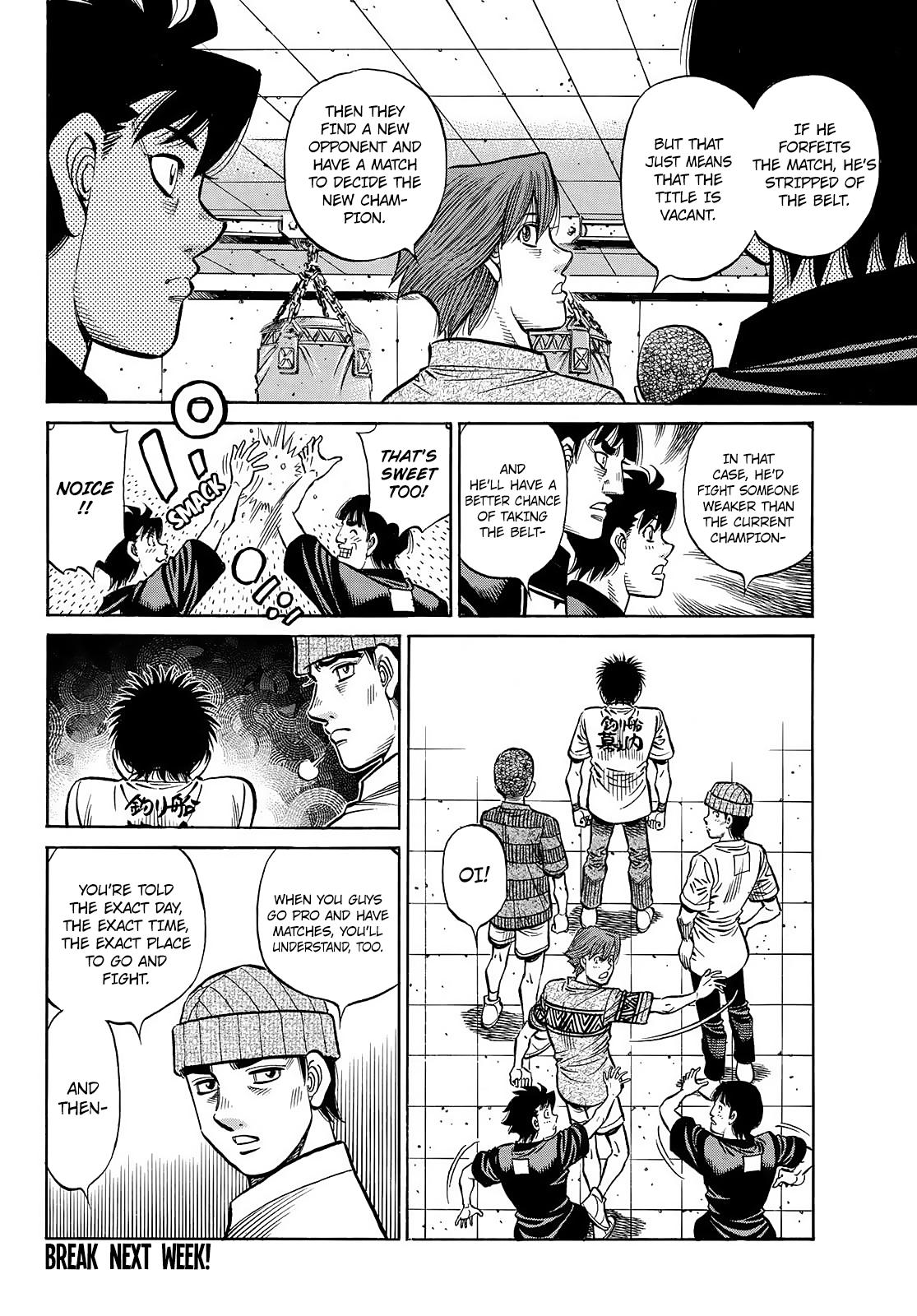 Hajime no Ippo Chapter 1444 — page 10