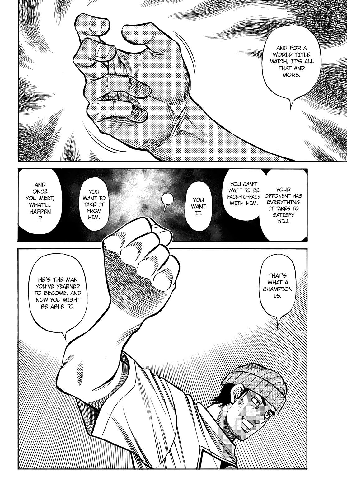 Hajime no Ippo Chapter 1445 — page 4