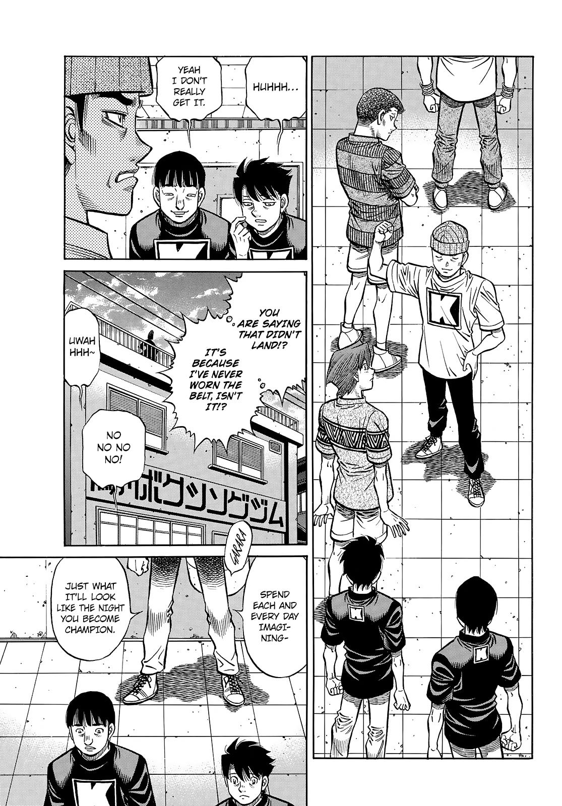 Hajime no Ippo Chapter 1445 — page 5