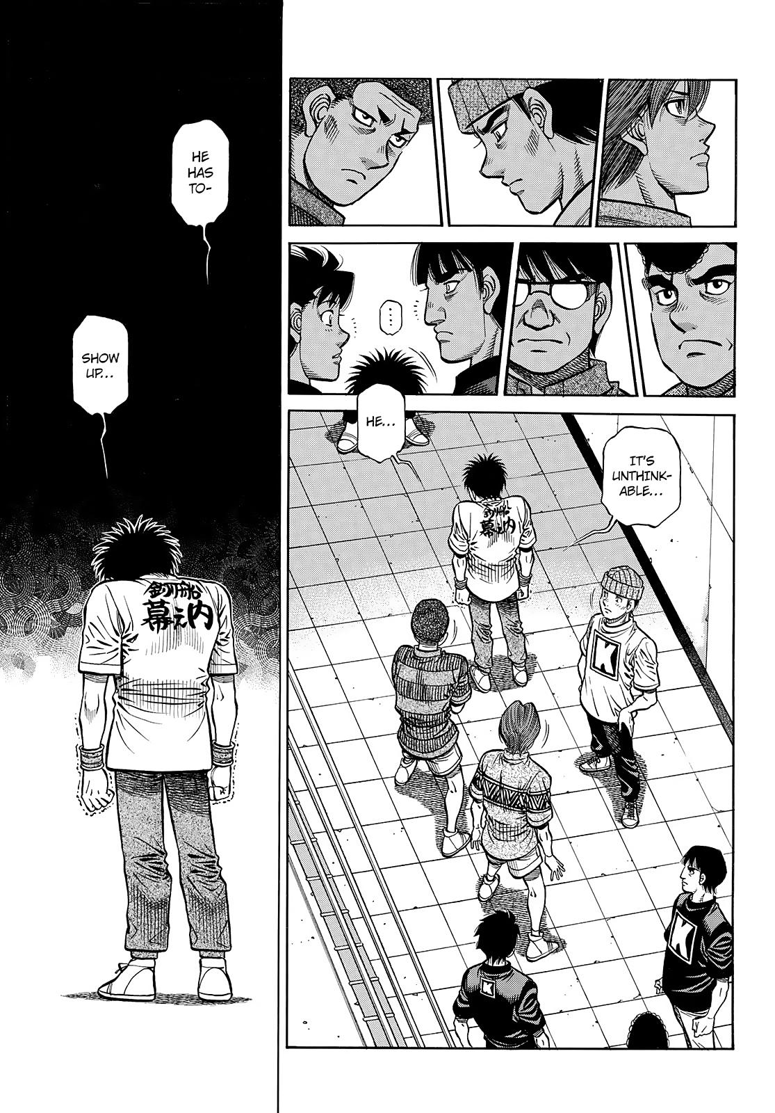 Hajime no Ippo Chapter 1445 — page 7