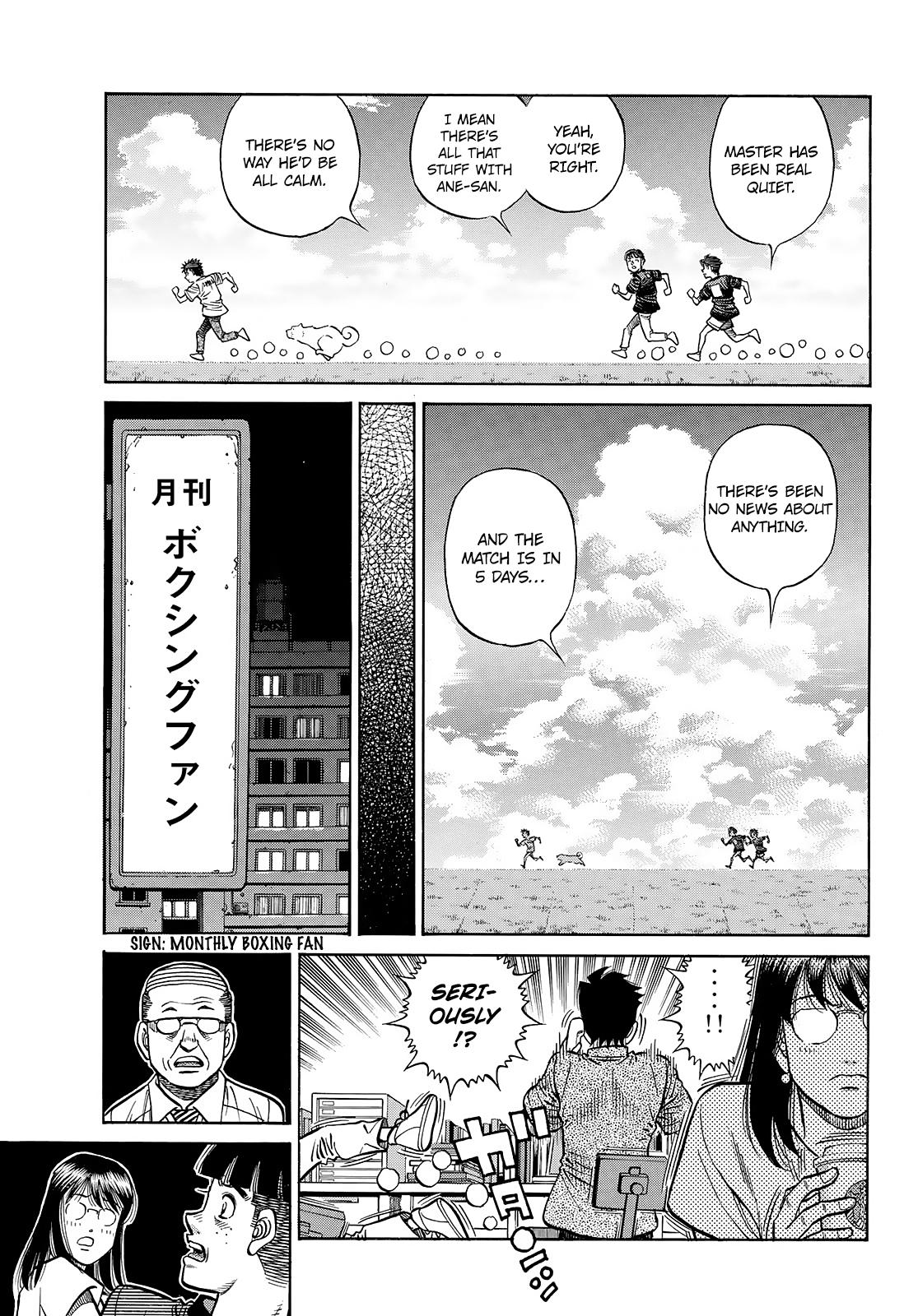 Hajime no Ippo Chapter 1445 — page 18