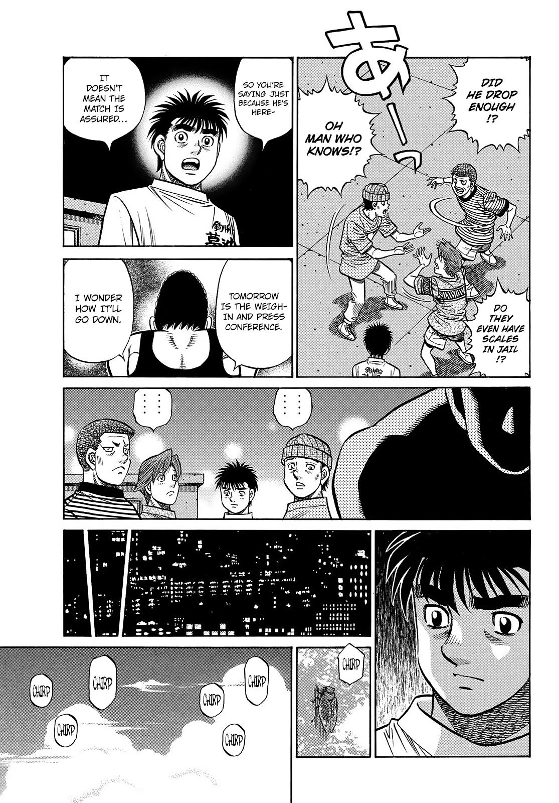 Hajime no Ippo Chapter 1447 — page 3