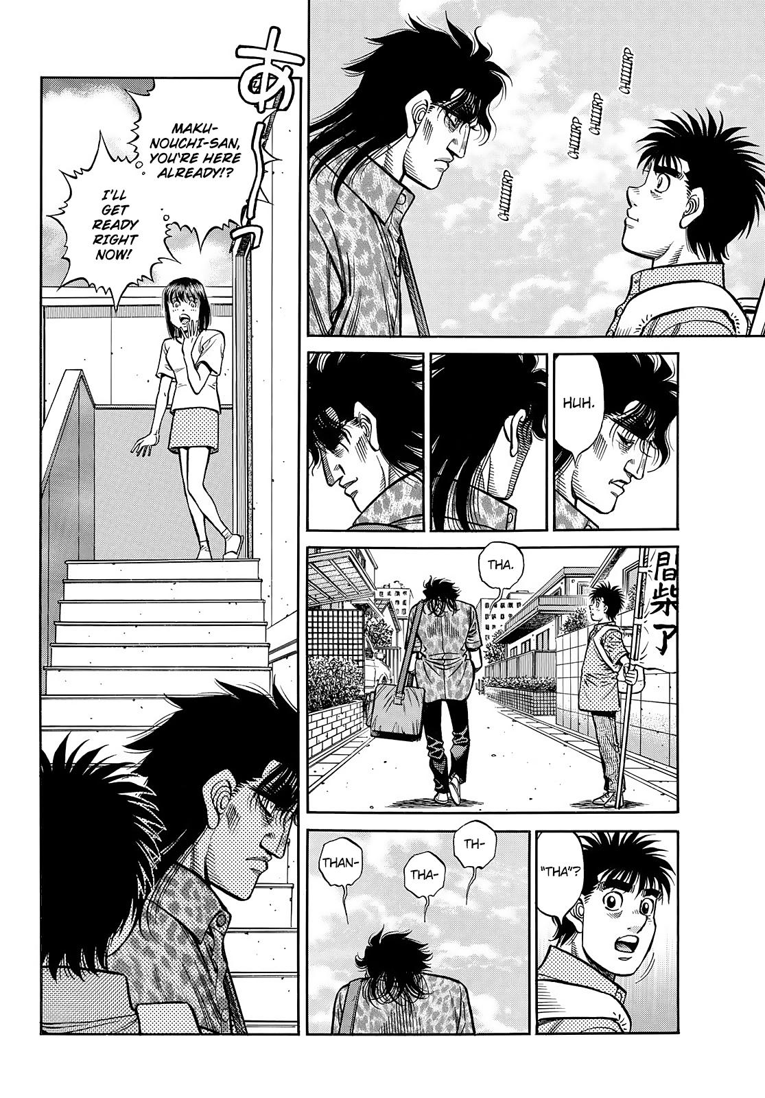Hajime no Ippo Chapter 1449 — page 8