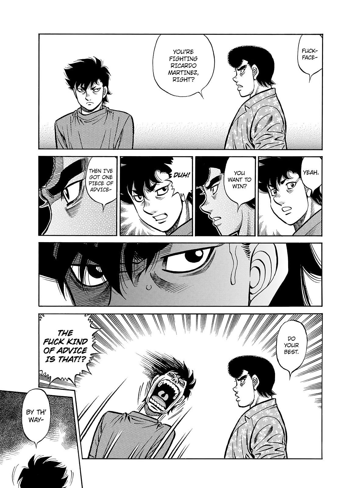 Hajime no Ippo Chapter 1450 — page 3
