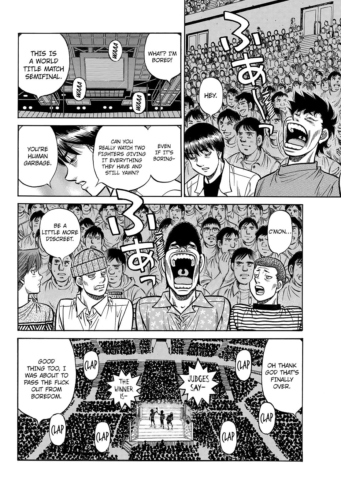 Hajime no Ippo Chapter 1450 — page 15