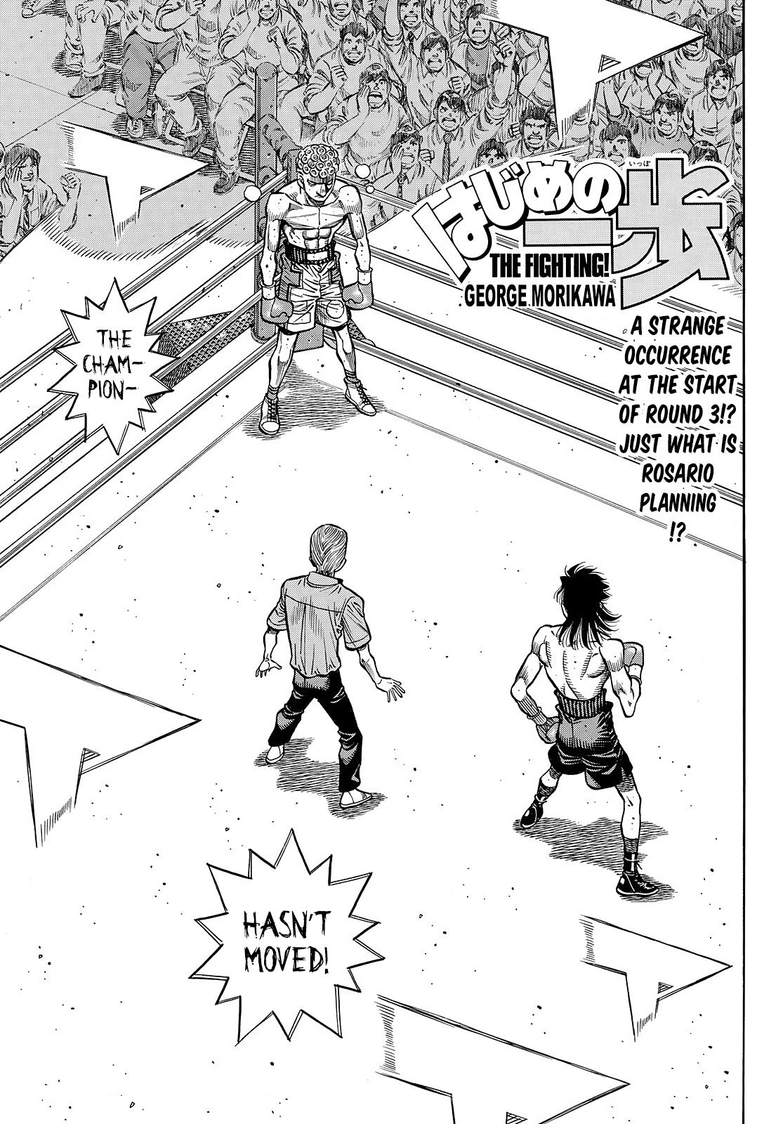 Hajime no Ippo Chapter 1459 — page 1