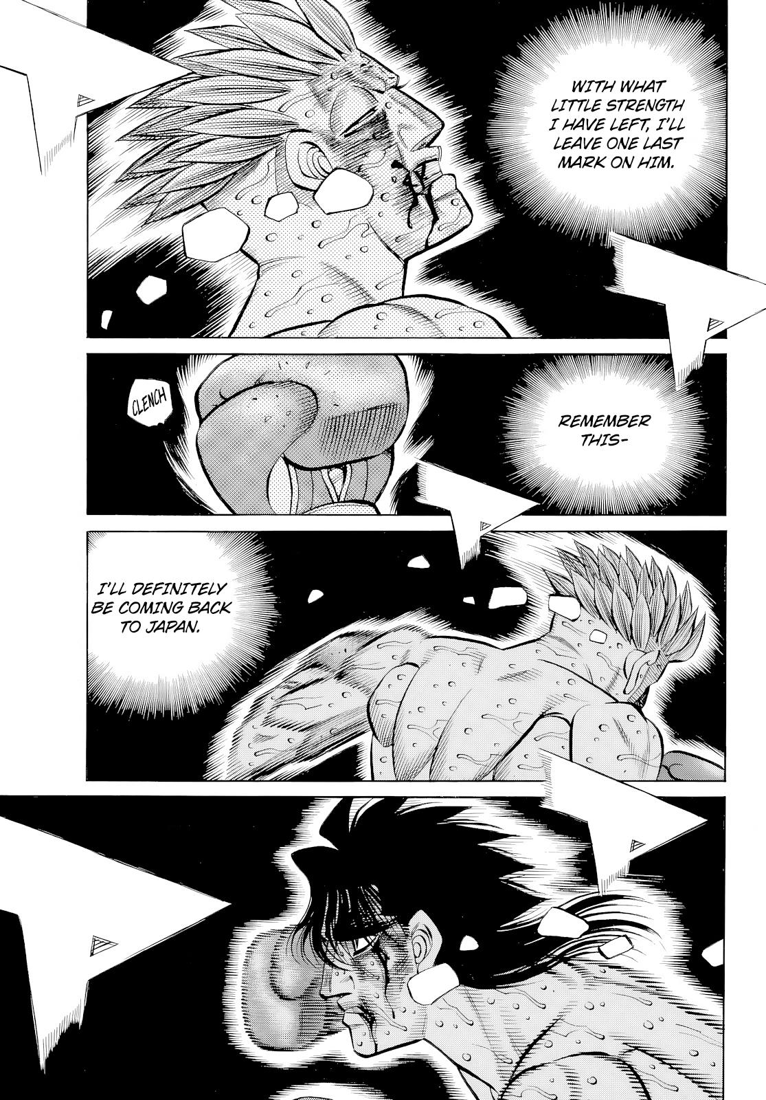 Hajime no Ippo Chapter 1480 — page 1