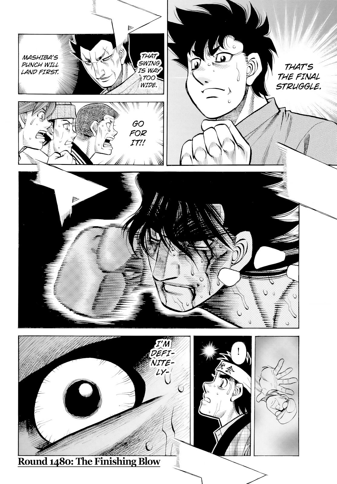 Hajime no Ippo Chapter 1480 — page 3
