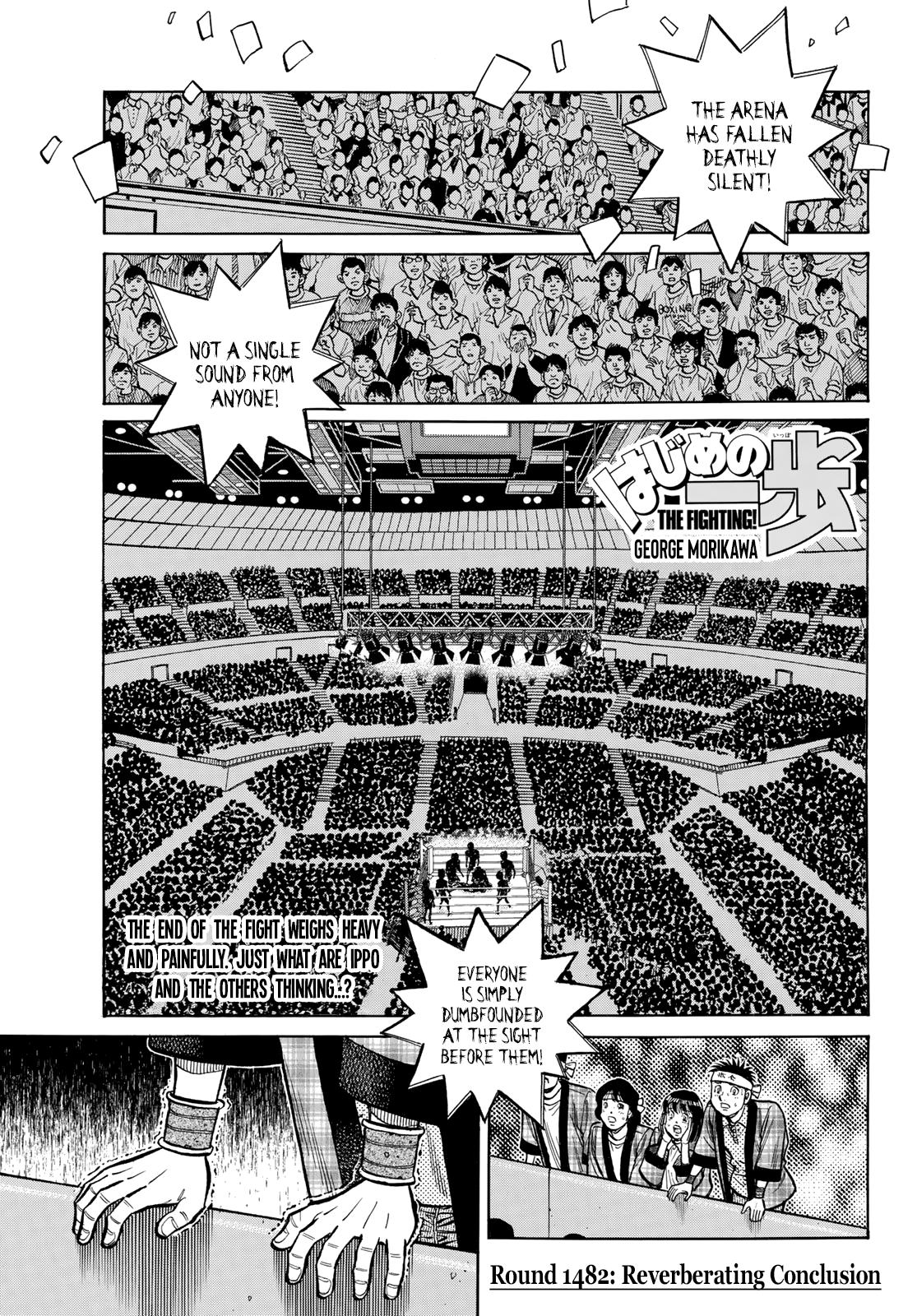 Hajime no Ippo Chapter 1482 — page 1