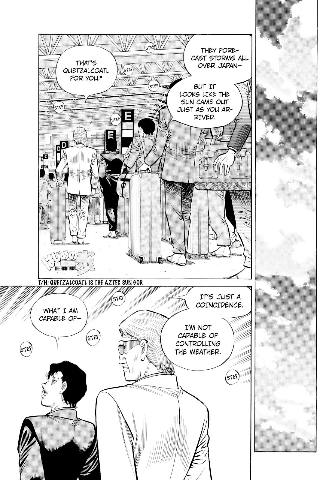 Hajime no Ippo Chapter 1485 — page 1