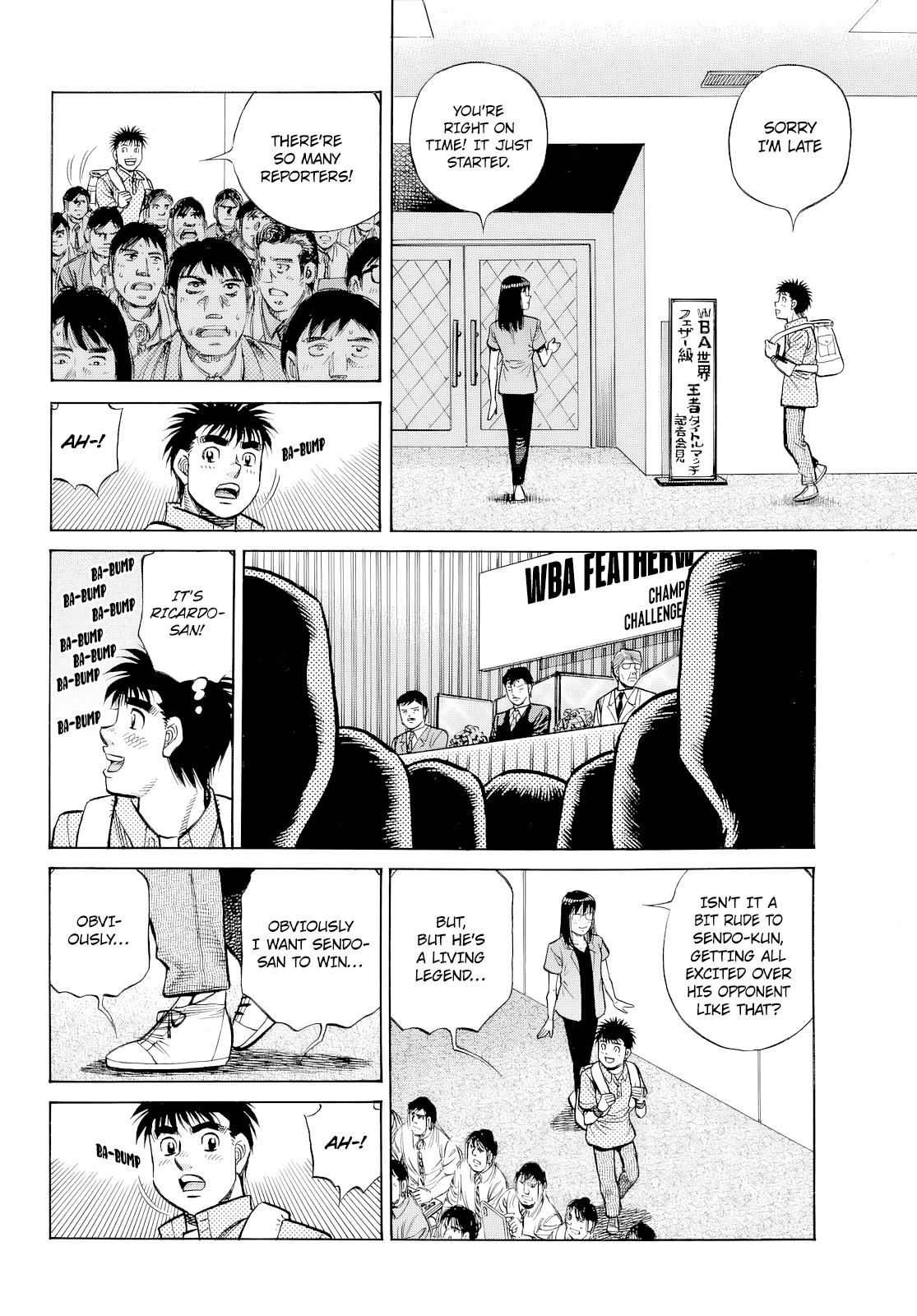 Hajime no Ippo Chapter 1488 — page 3