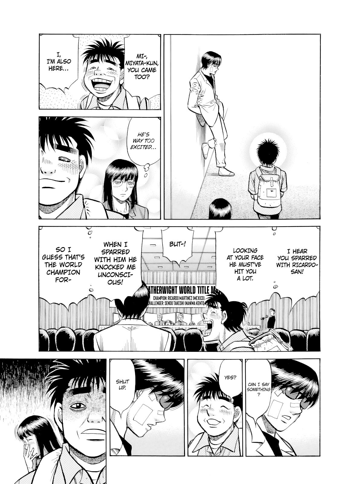 Hajime no Ippo Chapter 1488 — page 4