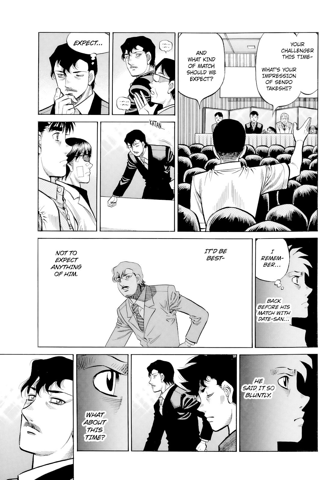 Hajime no Ippo Chapter 1488 — page 6
