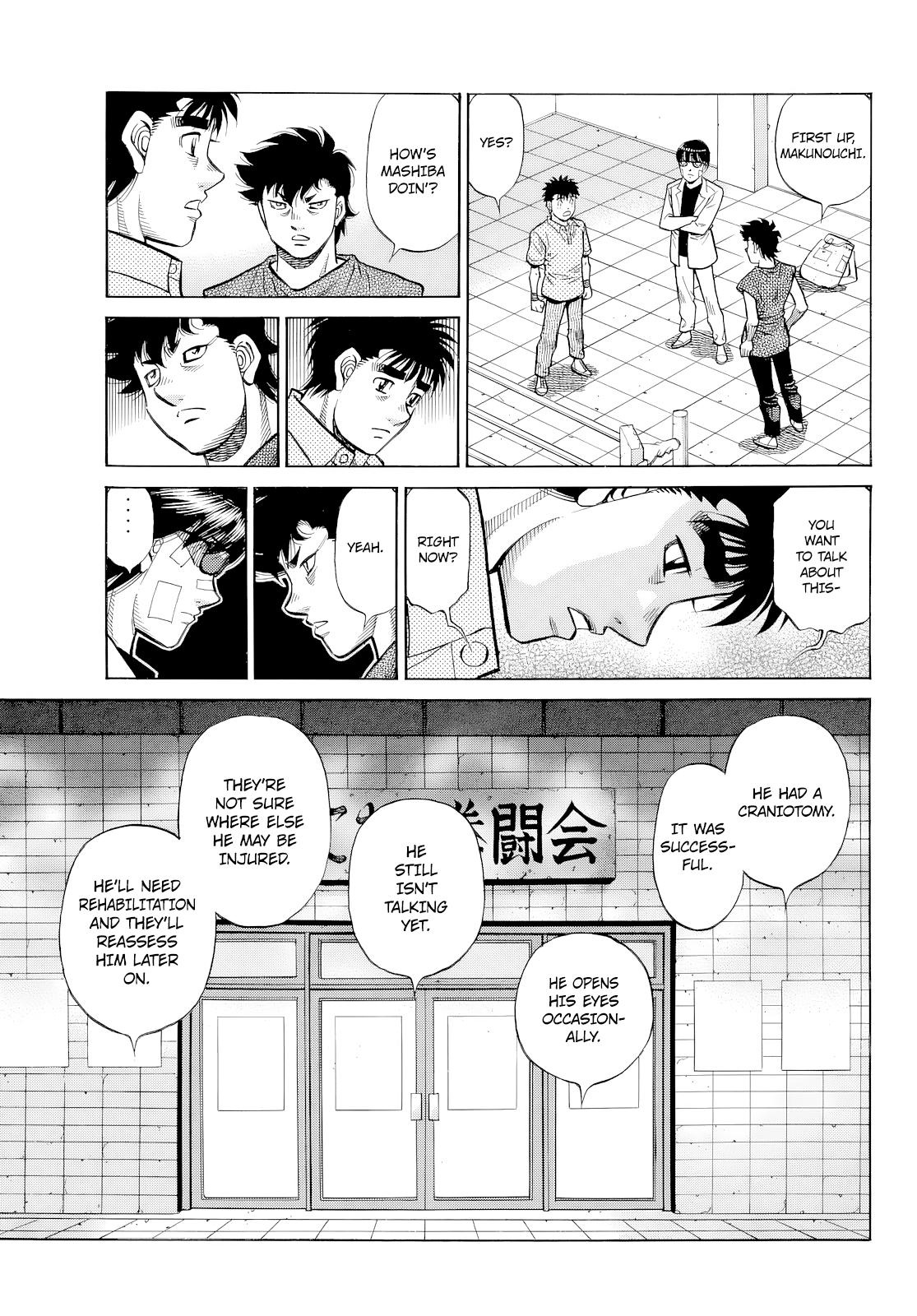 Hajime no Ippo Chapter 1488 — page 14