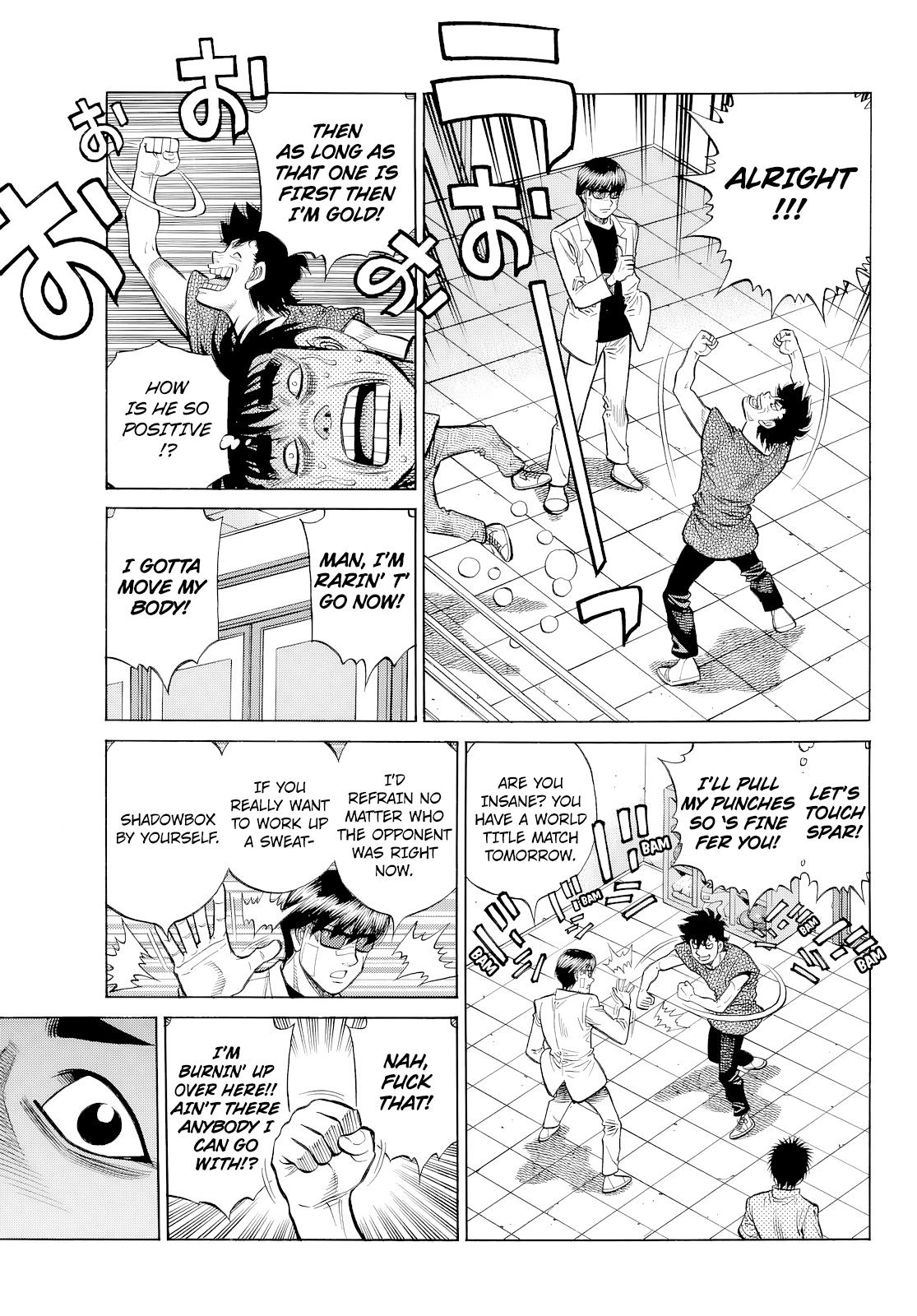 Hajime no Ippo Chapter 1489 — page 3