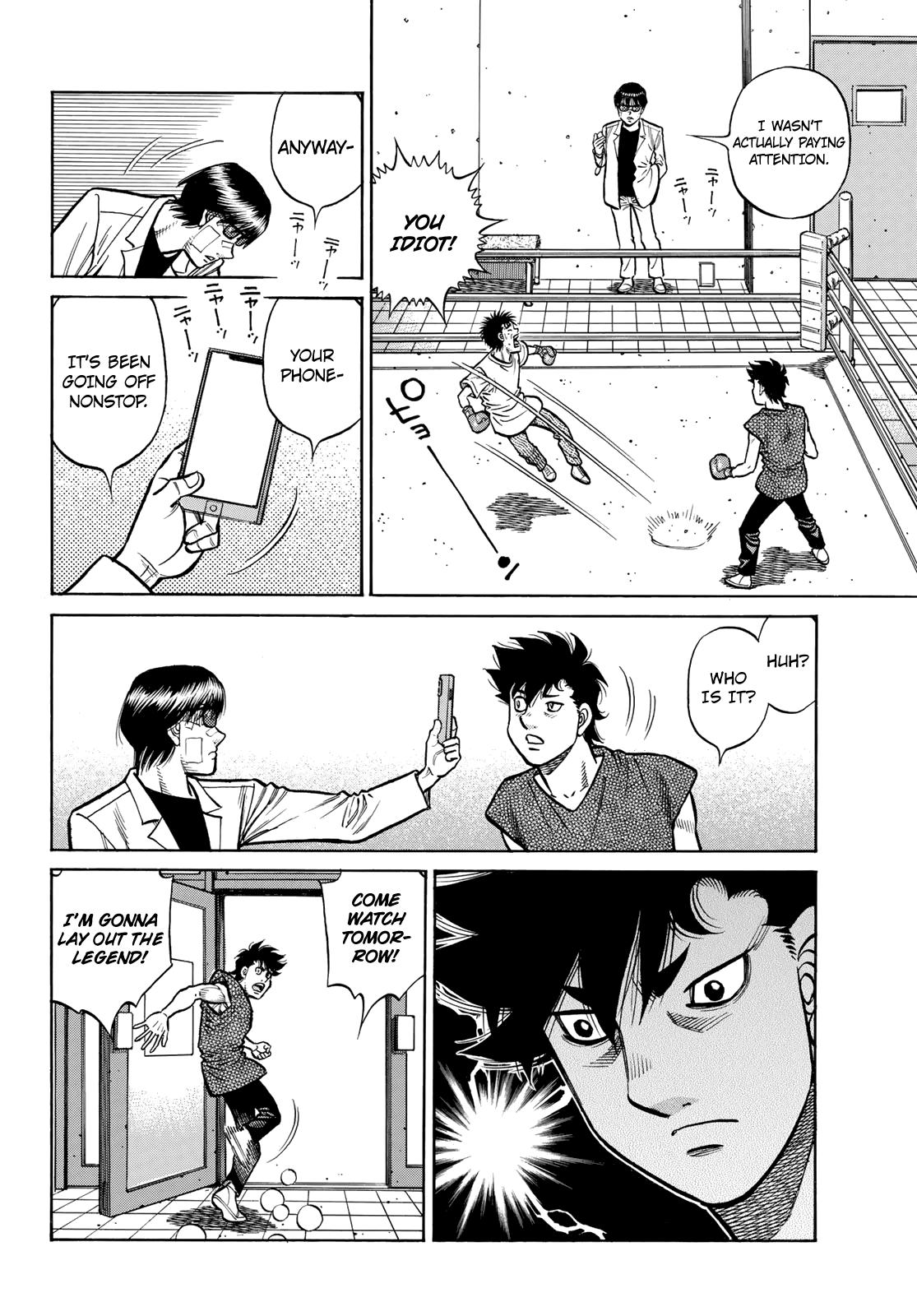Hajime no Ippo Chapter 1491 — page 6