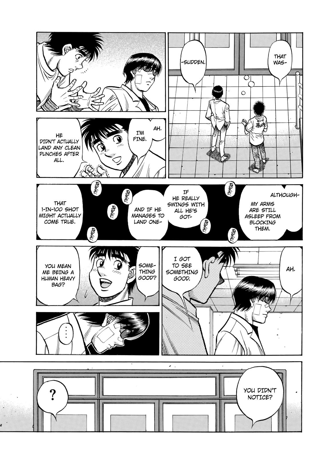 Hajime no Ippo Chapter 1491 — page 7