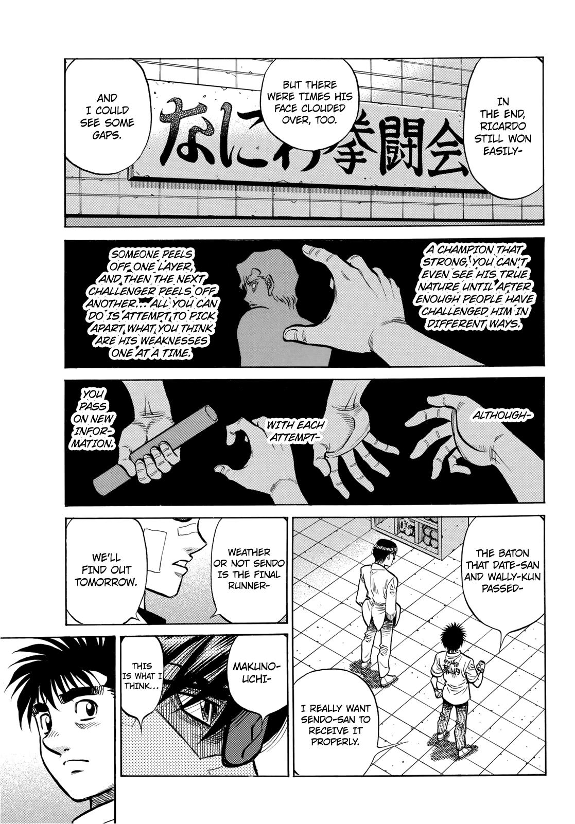 Hajime no Ippo Chapter 1491 — page 9