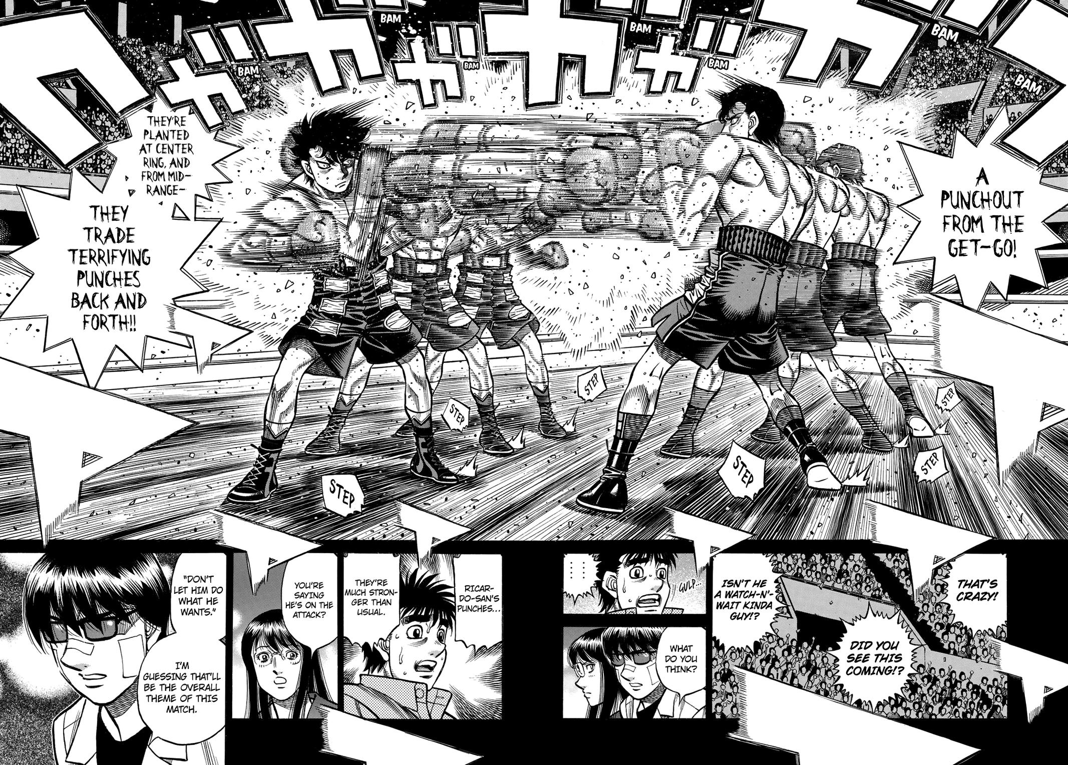 Hajime no Ippo Chapter 1496 — page 8