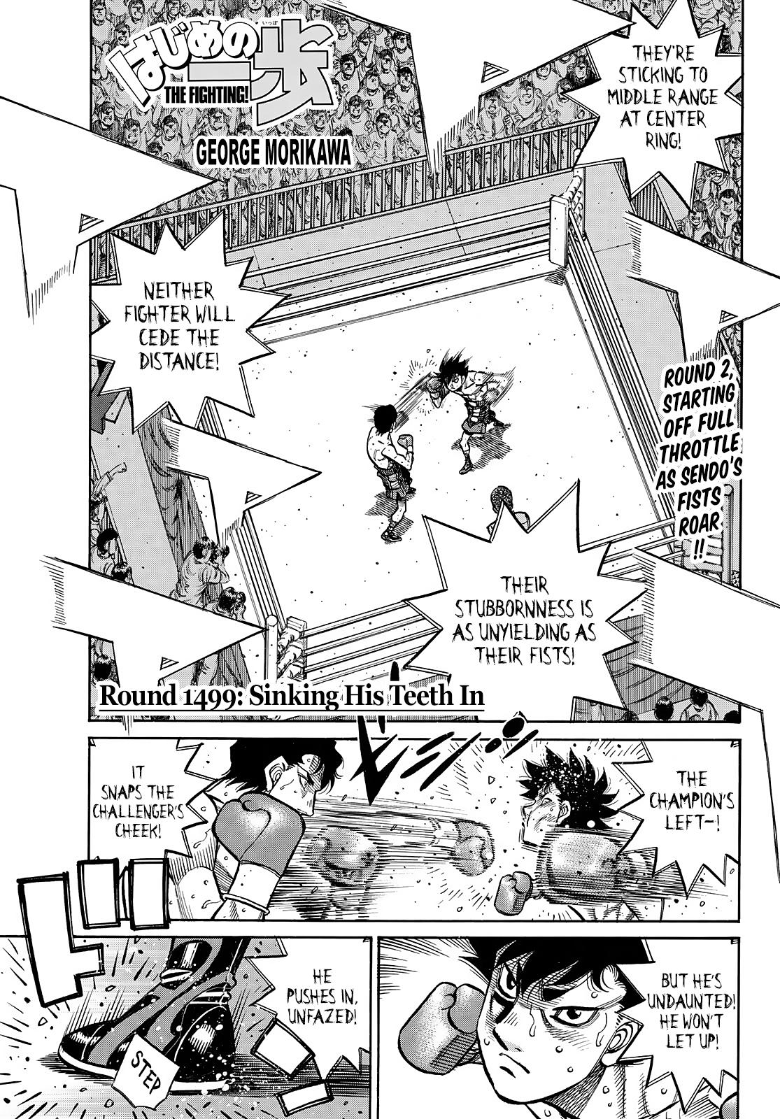 Hajime no Ippo Chapter 1499 — page 1