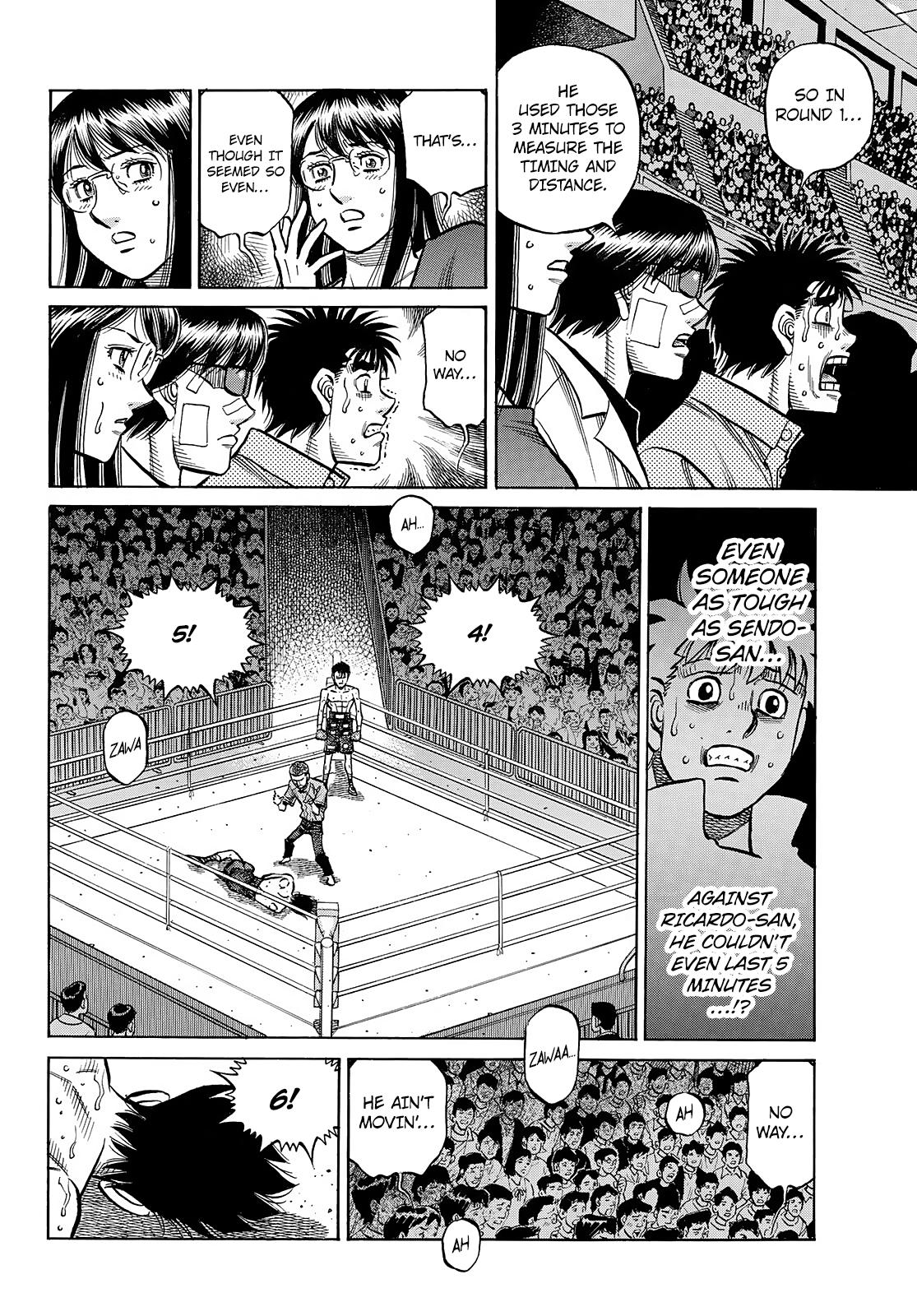 Hajime no Ippo Chapter 1500 — page 8
