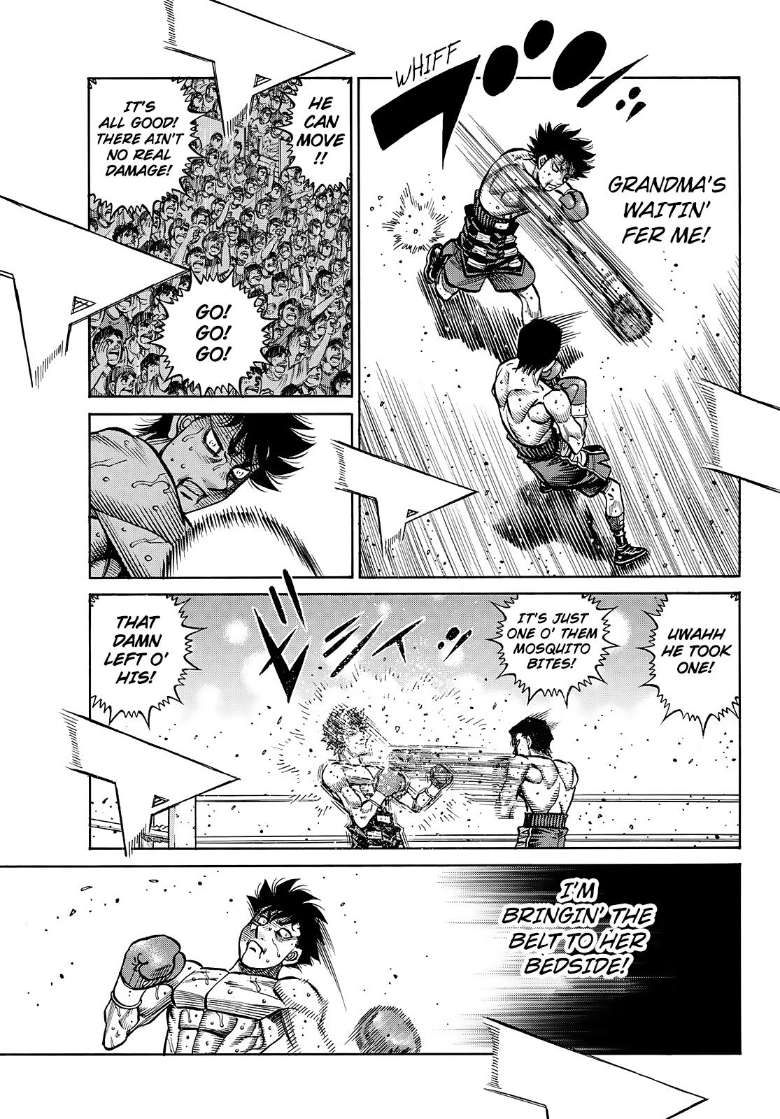 Hajime no Ippo Chapter 1500 — page 13